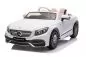 Preview: Kidcars Kinder Elektro Auto Mercedes S650 Maybach 2x35W 12V 7Ah Soft Reifen Bluetooth