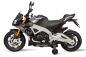 Preview: Kinder Elektro Motorrad Aprilia Tuono V4 2x 20W 12V 7Ah Stützräder