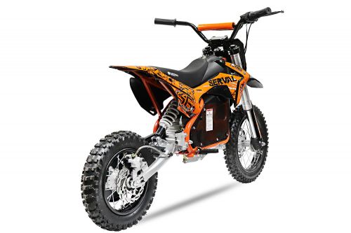 Nitro Motors Eco Dirtbike 1200W Serval Eco 12/10 Zoll 48V 15Ah Lithium Akku Elektro E-Cross