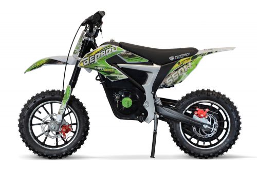 NITRO MOTORS 550W 36V 8Ah Lithium Eco mini Kinder Dirtbike Gepard DLX 10"