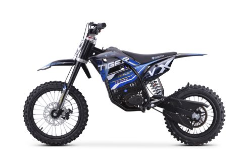 Nitro Motors 1600W Eco Dirtbike Tiger VX 48V 13Ah Lithium 14"12"