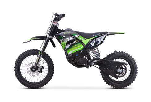 Nitro Motors 1600W Eco Dirtbike Tiger VX 48V 13Ah Lithium 14"12"