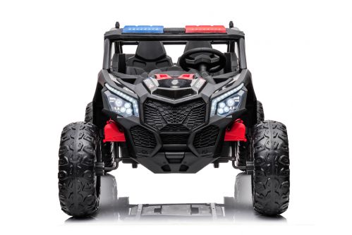 Elektro Kinderauto Super Police UTV 2-Sitzer 2x200W 24V/7Ah Offroad Buggy