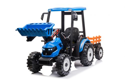 Elektro Kinderauto Pushdozer 2x120W 12V/10Ah inkl. Anhänger