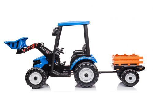 Elektro Kinderauto Pushdozer 2x120W 12V/10Ah inkl. Anhänger