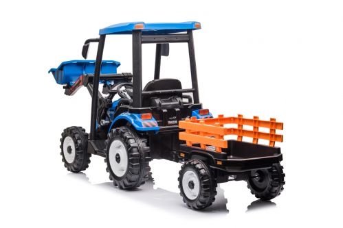 Elektro Kinderauto Pushdozer 2x120W 12V/10Ah inkl. Anhänger