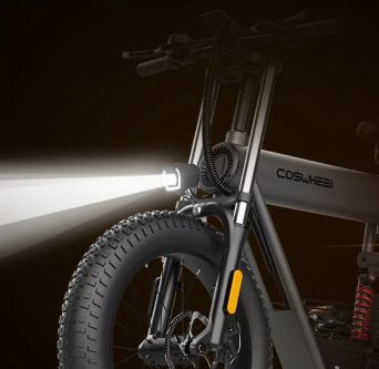 Velo Electrique MONSTER FATBIKE T20+ 250W 25km/h