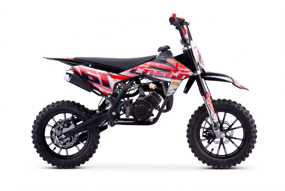 NITRO MOTORS 49cc mini Kinder Dirtbike Coelo Pullstart Deluxe 10"