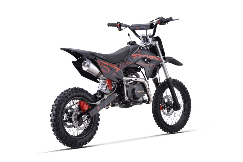 Nitro Motors 125cc Dirtbike Storm V3 Semi Automatic 14/12 Aut. E- + Kick start