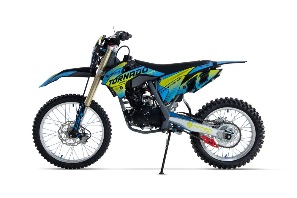 Nitro Motors 250cc Dirtbike TORNADO UX URX 21/18 Kick und E-Start