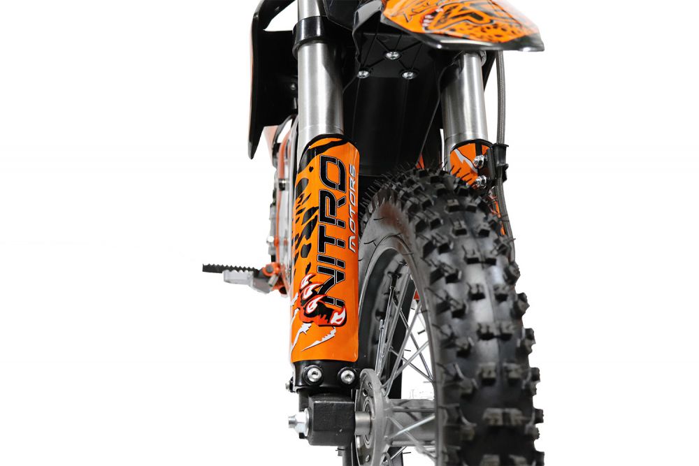 Nitro Motors Eco Dirtbike 1200W Serval Eco 12/10 Zoll 48V 15Ah Lithium Akku Elektro E-Cross