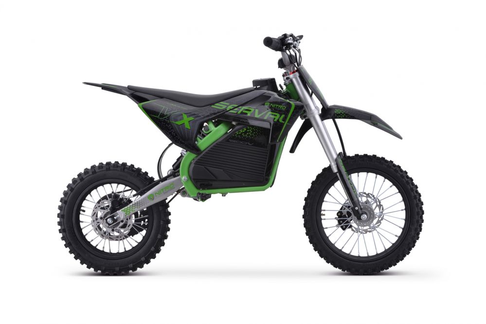 NITRO E-Dirtbike Serval VX 1600W 48V15Ah 14"12"