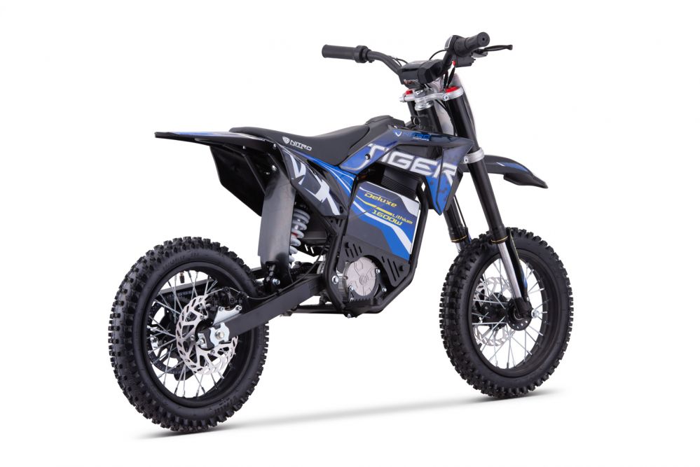 NITRO MOTORS 1600W 48V Lithium Eco midi Kinder Dirtbike Tiger VX DLX 12"