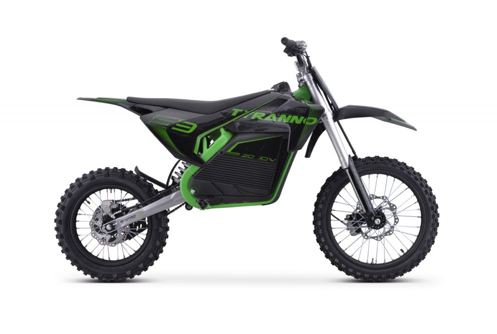 NITRO E-Dirtbike Tyranno 2000W 72V30Ah Lith 17"14"