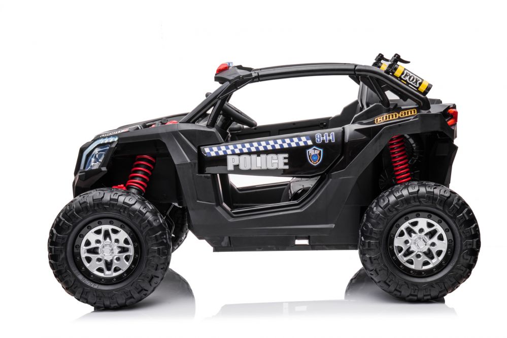 Elektro Kinderauto Super Police UTV 2-Sitzer 2x200W 24V/7Ah Offroad Buggy