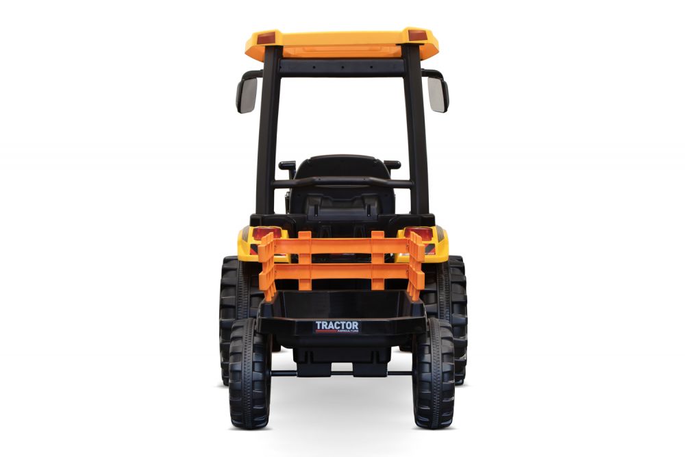 Elektro Kinderauto Pushdozer 2x120W 12V/10Ah inkl. Anhänger