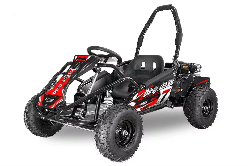 Nitro Motors GoKid Dirty 98cc Pullstart 6 Zoll Offroad Kinderbuggy