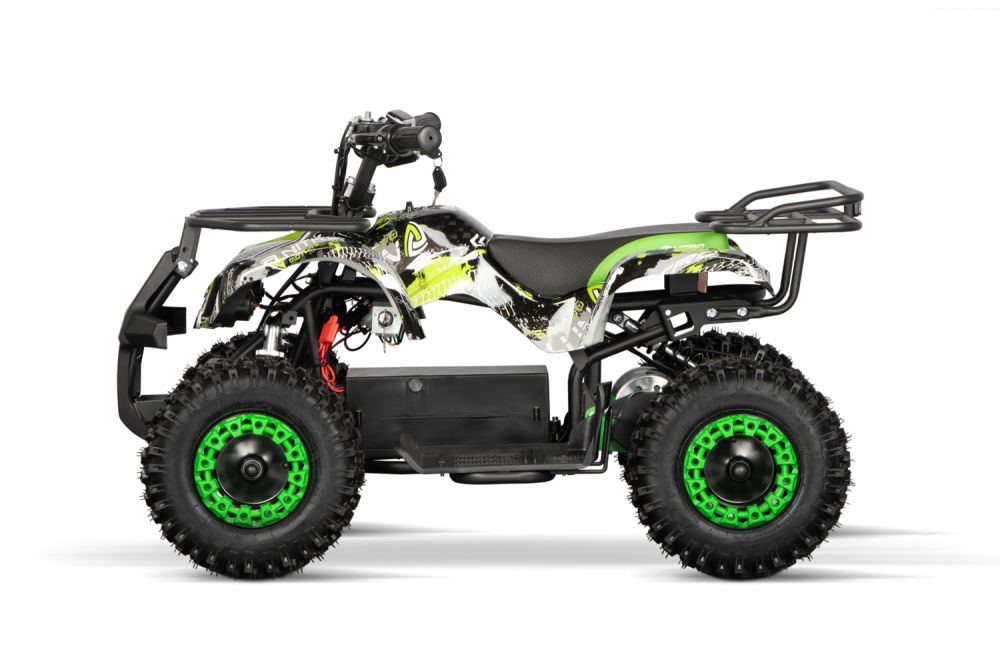 NITRO MOTORS E-Quad 1000W Torino Sport 36V 6" snowy profile Graffiti