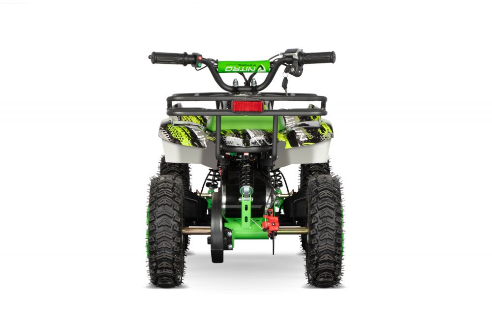 NITRO MOTORS E-Quad 1000W Torino Sport 36V 6" snowy profile Graffiti