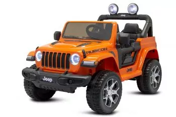 Kidcars Jeep Wrangler Rubicon Kinder Elektro Auto Allrad 4x35W 12V 10Ah SUV